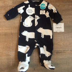 Baby polar bear onsie - brand new!